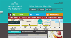 Desktop Screenshot of abudhabi-mall.com